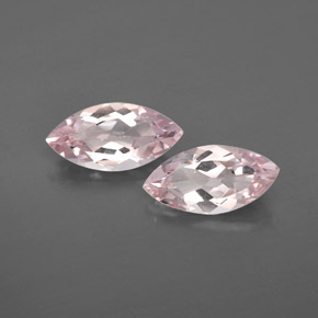 Gemas de morganita rosa natural de  ct, marquesa, VVS