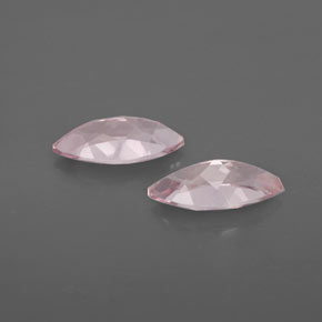 Gemas de morganita rosa natural de  ct, marquesa, VVS