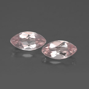 Gemas de morganita rosa natural de  ct, marquesa, VVS