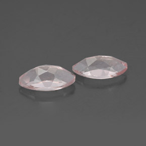 Gemas de morganita rosa natural de  ct, marquesa, VVS