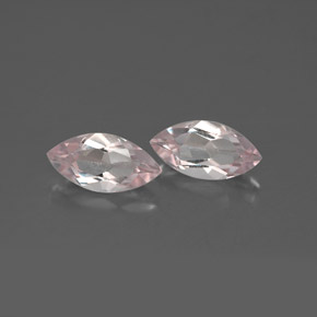 Gemas de morganita rosa natural de  ct, marquesa, VVS