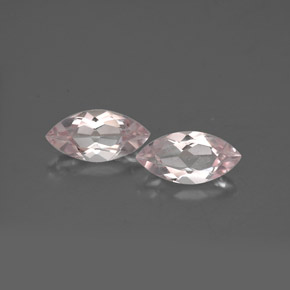 Gemas de morganita rosa natural de  ct, marquesa, VVS