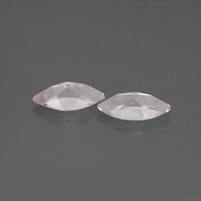 Gemas de morganita rosa natural de  ct, marquesa, VVS