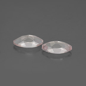 Gemas de morganita rosa natural de  ct, marquesa, VVS