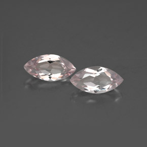 Gemas de morganita rosa natural de  ct, marquesa, VVS
