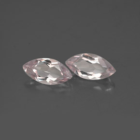Gemas de morganita rosa natural de  ct, marquesa, VVS