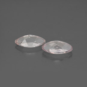 Gemas de morganita rosa natural de  ct, marquesa, VVS