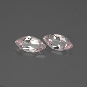 Gemas de morganita rosa natural de  ct, marquesa, VVS