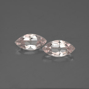 Gemas de morganita rosa natural de  ct, marquesa, VVS