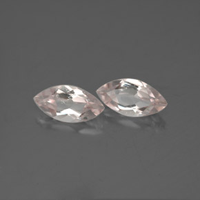 Gemas de morganita rosa natural de  ct, marquesa, VVS