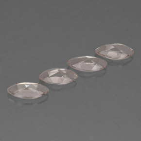 Gemas de morganita rosa natural de  ct, marquesa, VVS