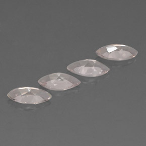Gemas de morganita rosa natural de  ct, marquesa, VVS