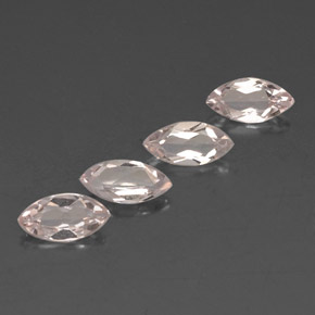 Gemas de morganita rosa natural de  ct, marquesa, VVS