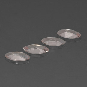 Gemas de morganita rosa natural de  ct, marquesa, VVS