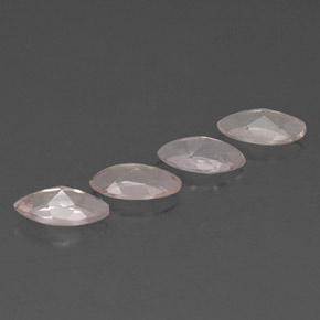 Gemas de morganita rosa natural de 2,11 ct, marquesa, VVS