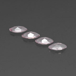 Gemas de morganita rosa natural de 2,06 ct, marquesa, VVS