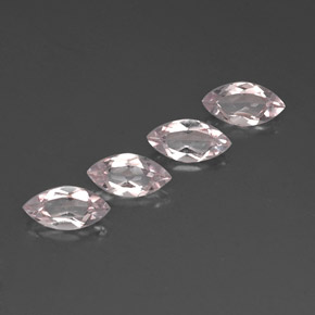Gemas de morganita rosa natural de  ct, marquesa, VVS