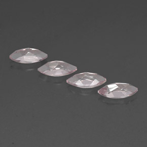 Gemas de morganita rosa natural de  ct, marquesa, VVS