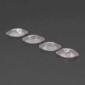 Gemas de morganita rosa natural de  ct, marquesa, VVS