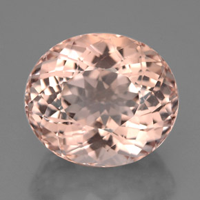 Morganita rosa natural de 5,55 ct, corte óvalo, VVS-VS