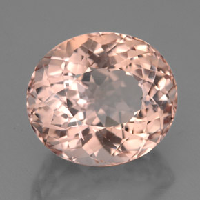 Morganita rosa natural de 5,55 ct, corte óvalo, VVS-VS