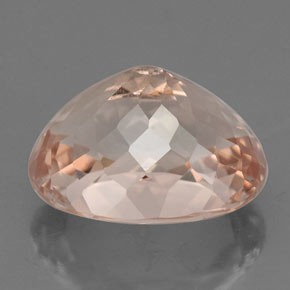 Morganita rosa natural de 3,57 ct, corte óvalo, VVS-VS
