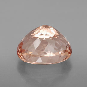 Morganita rosa natural de 6,34 ct, corte óvalo, VS