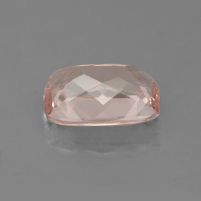Morganita rosa natural de 2,97 ct, corte cojín, VS