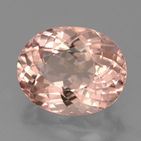 Morganita rosa natural de 4,24 ct, corte óvalo, VVS