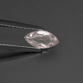 Morganita rosa natural de 0,35 ct, marquesa, VS