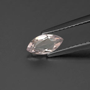 Morganita rosa natural de 0,35 ct, marquesa, VS