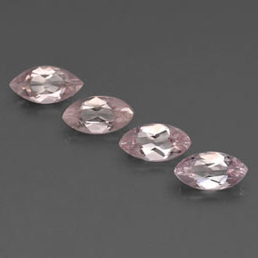 Gemas de morganita rosa natural de  ct, marquesa, VS