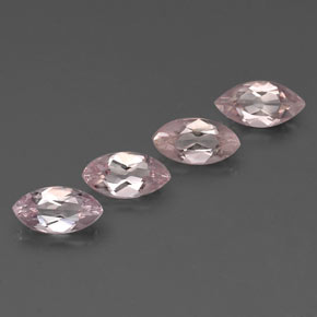 Gemas de morganita rosa natural de  ct, marquesa, VS