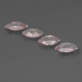 Gemas de morganita rosa natural de  ct, marquesa, VS