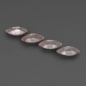 Gemas de morganita rosa natural de 2,03 ct, marquesa, VS