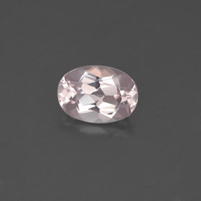 Morganita rosa natural de 0,73 ct, corte óvalo, VVS-VS