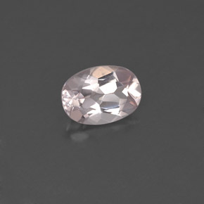 Morganita rosa natural de 0,73 ct, corte óvalo, VVS-VS