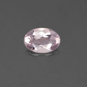 Morganita Rosado claro natural de 0.49 ct, Corte Óvalo, VVS-VS