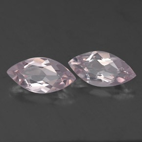 Gemas de morganita rosa natural de  ct, marquesa, VVS