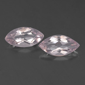 Gemas de morganita rosa natural de  ct, marquesa, VS