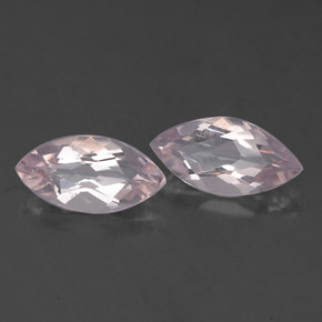 Gemas de morganita rosa natural de  ct, marquesa, VS