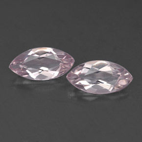 Gemas de morganita rosa natural de  ct, marquesa, VS