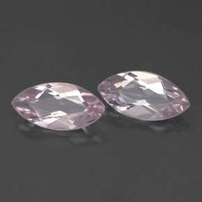 Gemas de morganita rosa natural de  ct, marquesa, VS