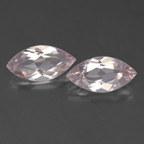 Gemas de morganita rosa natural de  ct, marquesa, VVS
