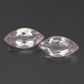Gemas de morganita rosa natural de  ct, marquesa, VS