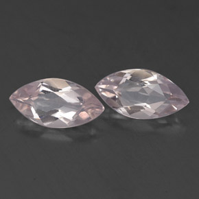 Gemas de morganita rosa natural de  ct, marquesa, VS
