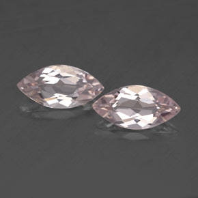 Gemas de morganita rosa natural de  ct, marquesa, VS-SI