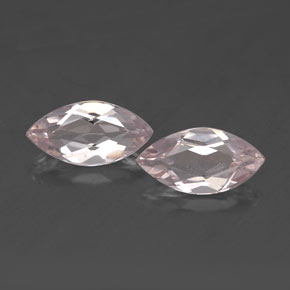 Gemas de morganita rosa natural de  ct, marquesa, VVS-VS