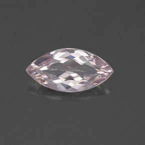 Morganita Rosado claro natural de 0.85 ct, Marquesa, VVS-VS