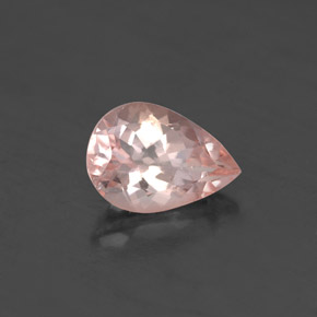 Morganita rosa natural de 1,80 ct, en forma de pera, VS-SI